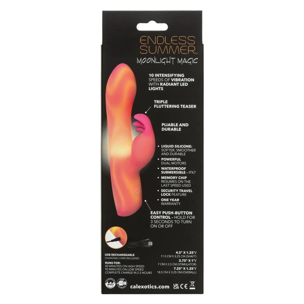 Endless Summer Moonlight Magic (Orange) – Dual-Motor Massager