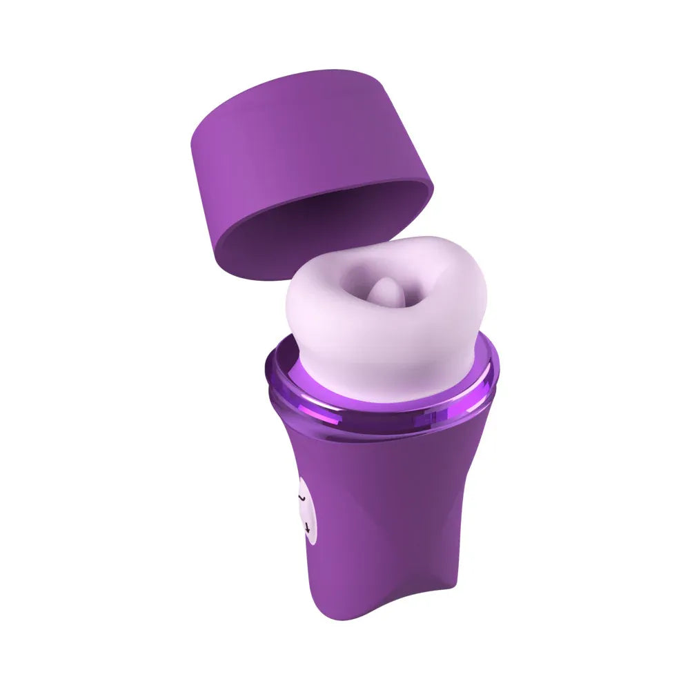 Fantasy for Her Lush Kiss – Silicone Suction and Vibration Lip Toy