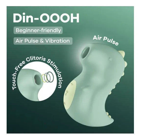 Satisfyer Din-Oooh – Compact Pressure Wave Vibrator with Two Motors
