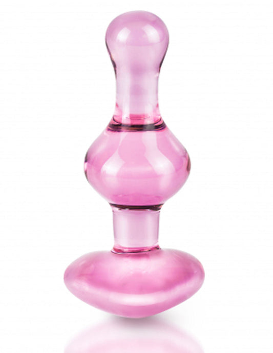 Icicles Pink Glass Massager Luxury Handcrafted Intimacy Toy