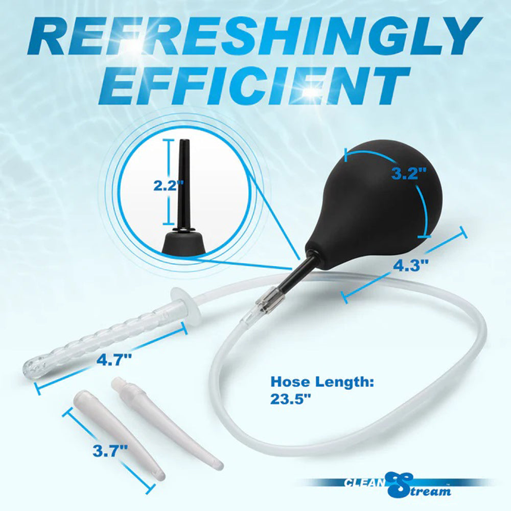 CleanStream Enema Bulb Kit – Compact Personal Hygiene Enema Bulb