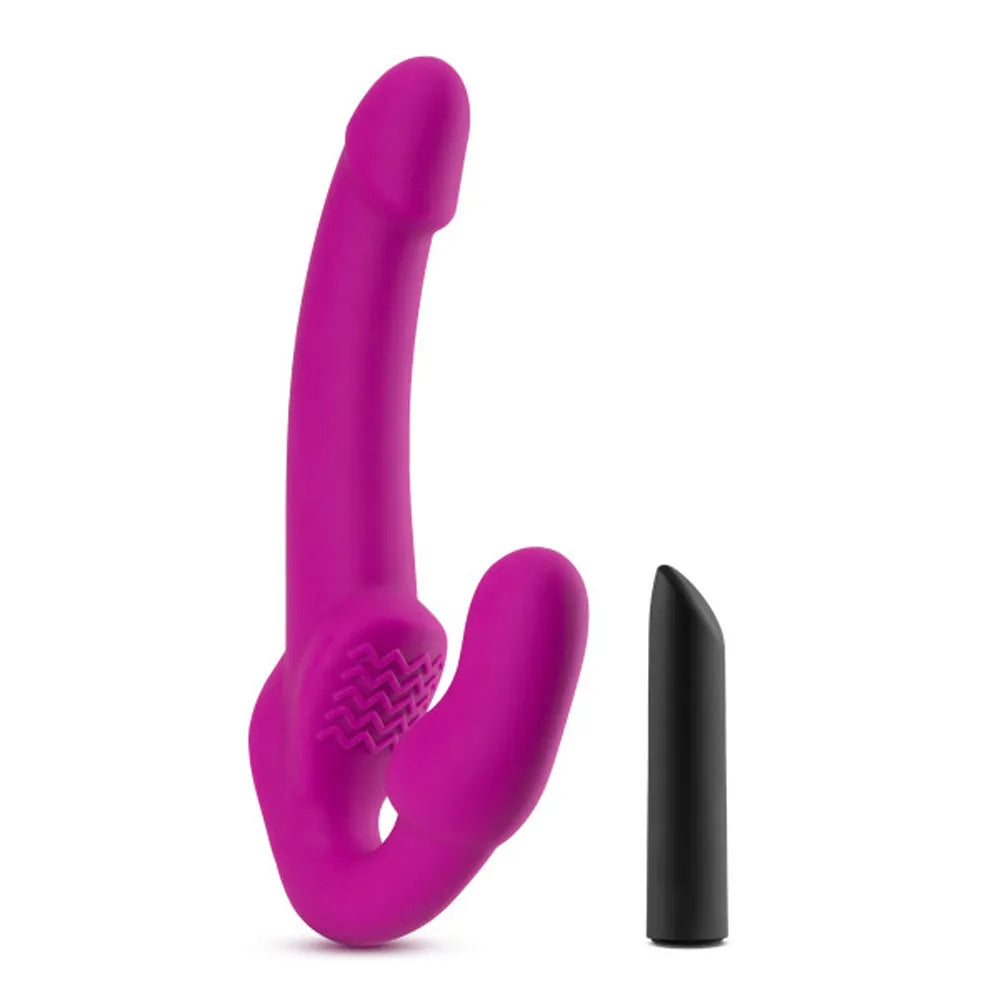 Temptasia Estella Strapless Silicone Dildo – Vibrating Strapless Dildo
