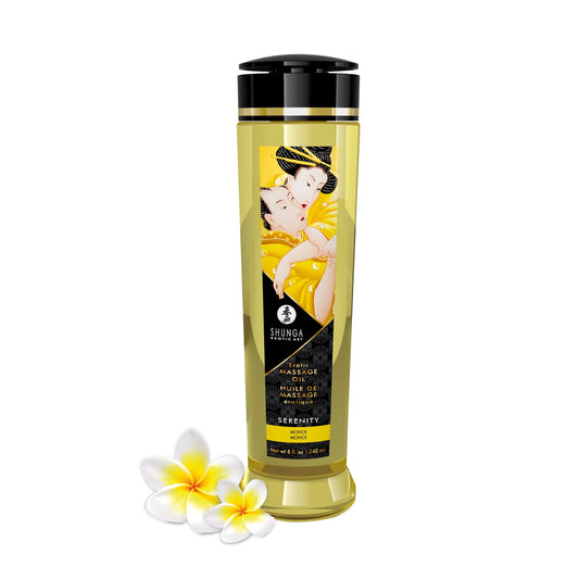 Serenity Erotic Massage Oil – 8 Fl Oz Massage Oil