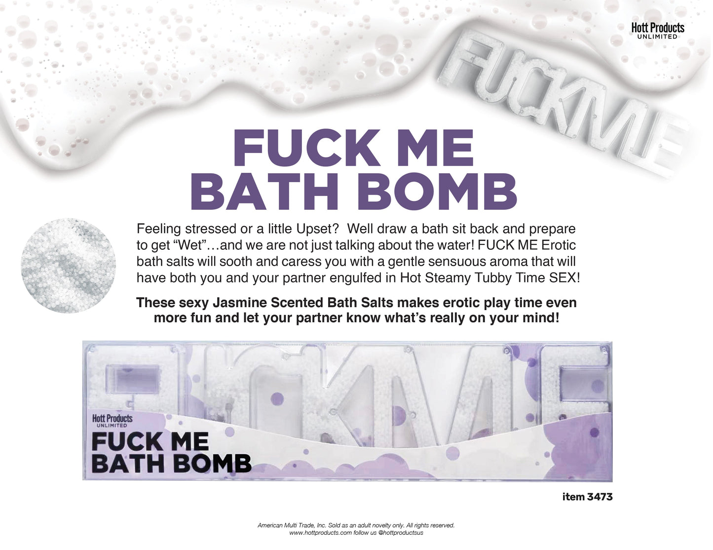Fuck Me – Erotic Bath Bomb