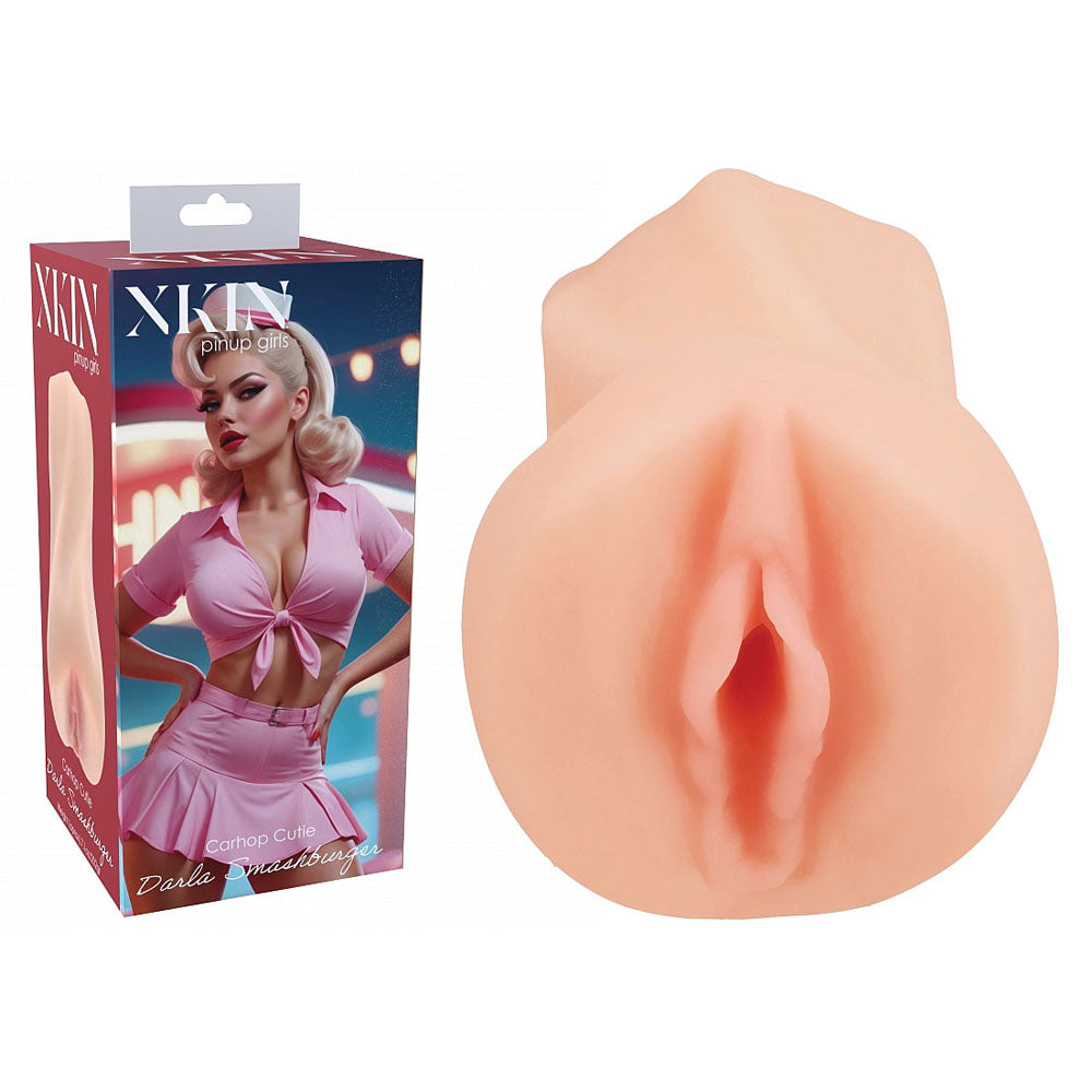 XKIN Pinup Girls Darla Smashburger (Pink) – 12.5 cm Vagina Stroker
