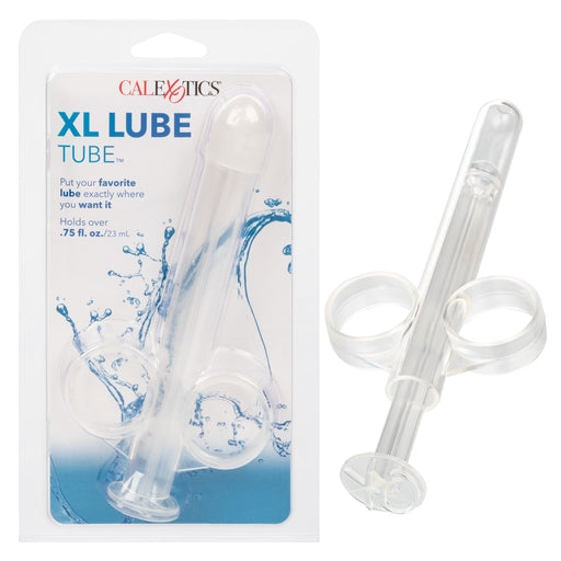 XL Lube Tube Clear Reusable Lubricant Dispensing Tube