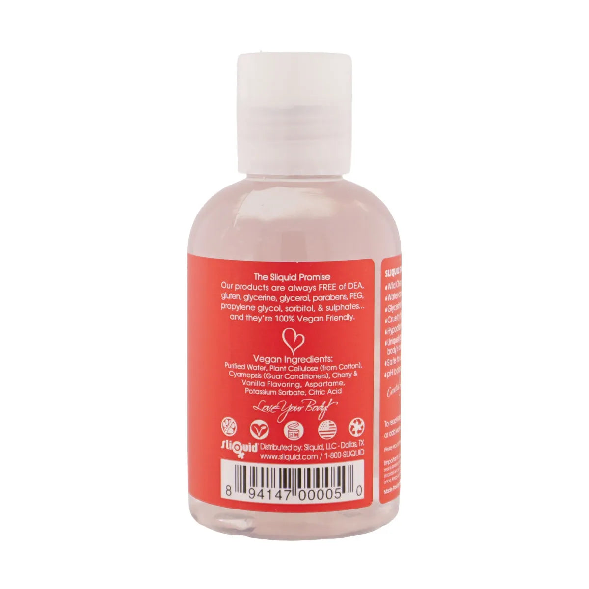 Sliquid Naturals Swirl – Flavored Water-Based Lubricant 4.2 Fl Oz