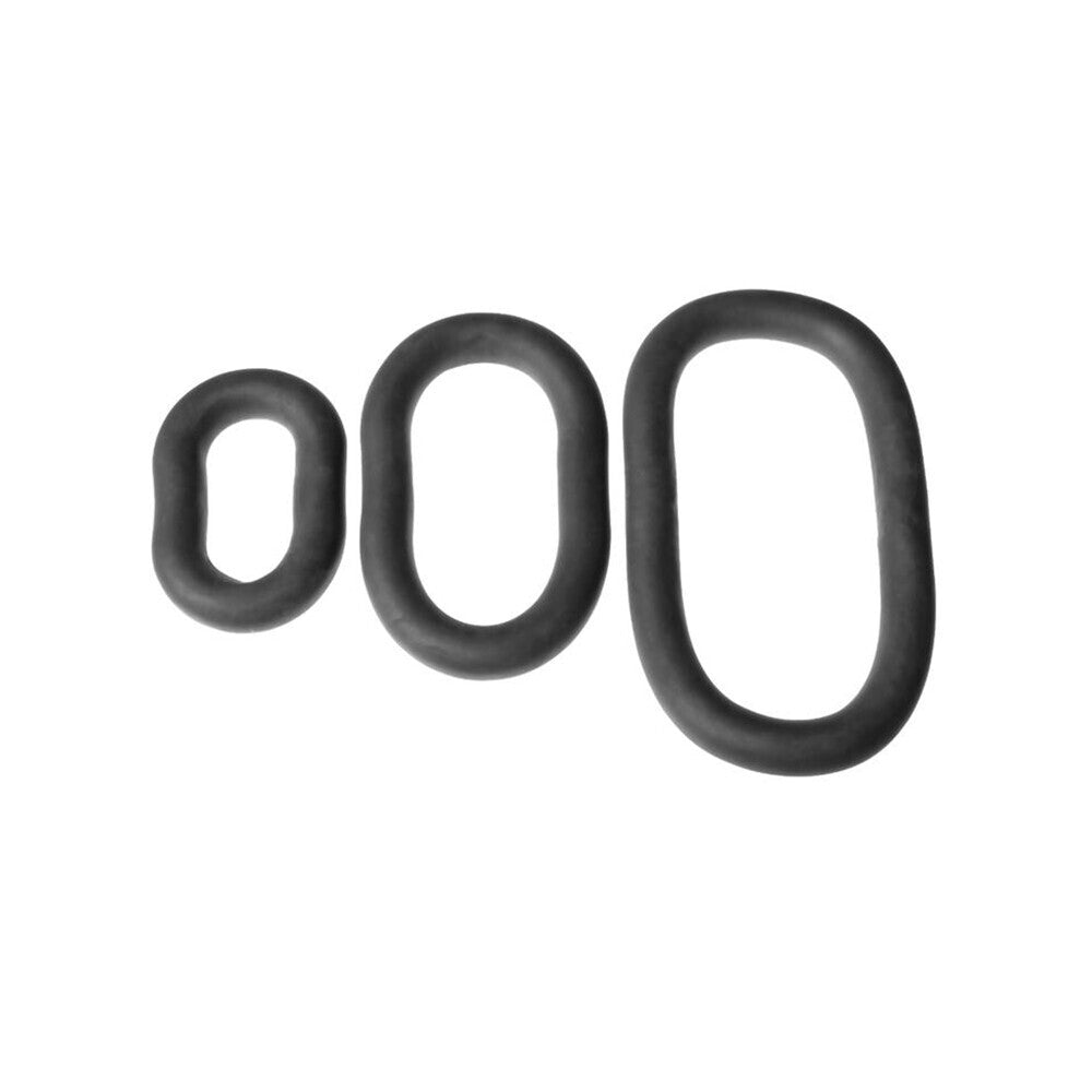 Perfect Fit XPlay Gear – Ultra Stretch Wrap Rings Set 6, 9, and 12 Inch Penis Rings