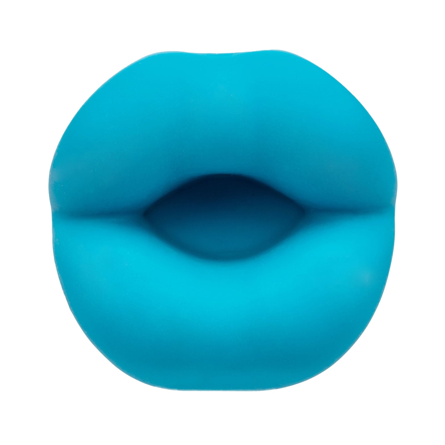 Kyst Lips Mini Massager Blue Silicone Bullet with 10 Vibration Functions and Rechargeable