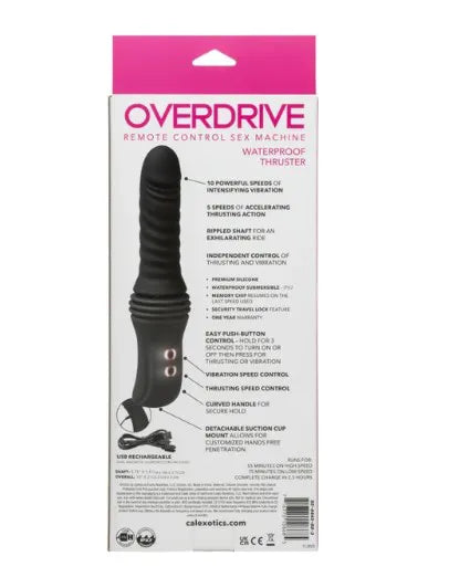 Overdrive Waterproof Thruster – Waterproof Powerful Thrusting Vibrator