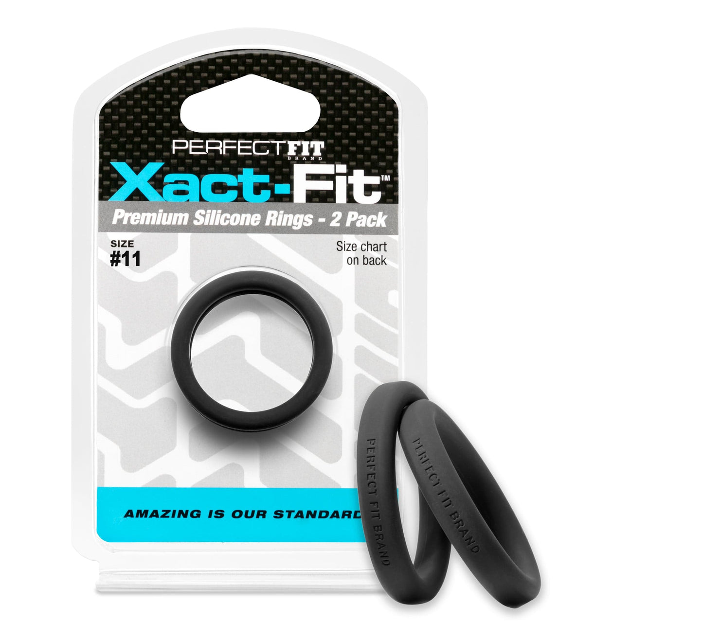 Xact Fit Number 11 Precision Ring Sizing Set 1.1 Inch 2 Pack