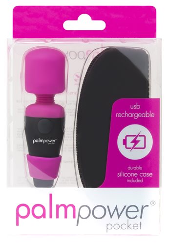 PalmPower Pocket Rechargeable – Travel-Sized Wand Vibrator