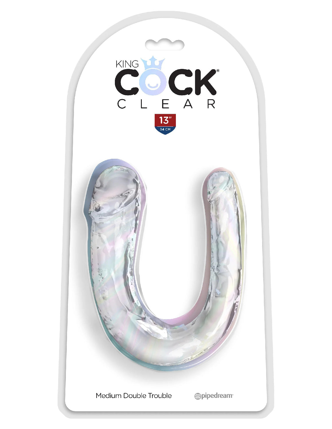 King Cock Medium Double Trouble Double Dildo