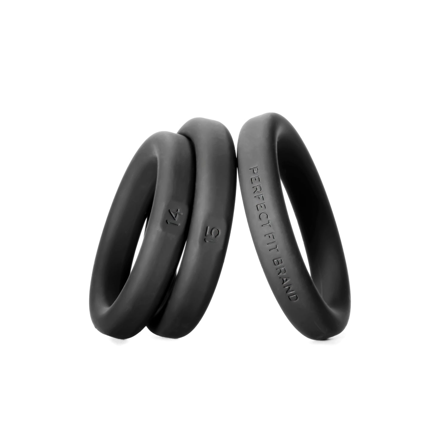 Perfect Fit XactFit Cock Ring Sizes 14, 15, 16 – Snug Fit Cock Rings