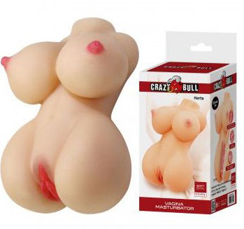 Herta Sort Skin Technology Vagina Masturbator – Hyper-Realistic TPR Material Stimulator