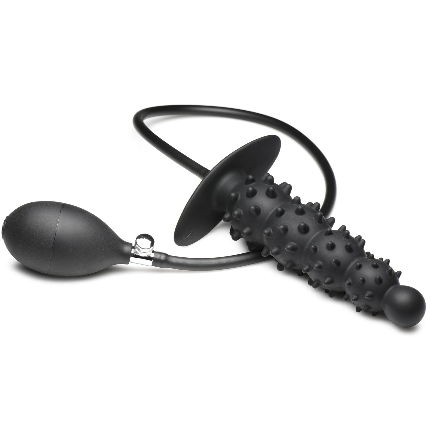 Ass Puffer Nubbed Inflatable Anal Plug