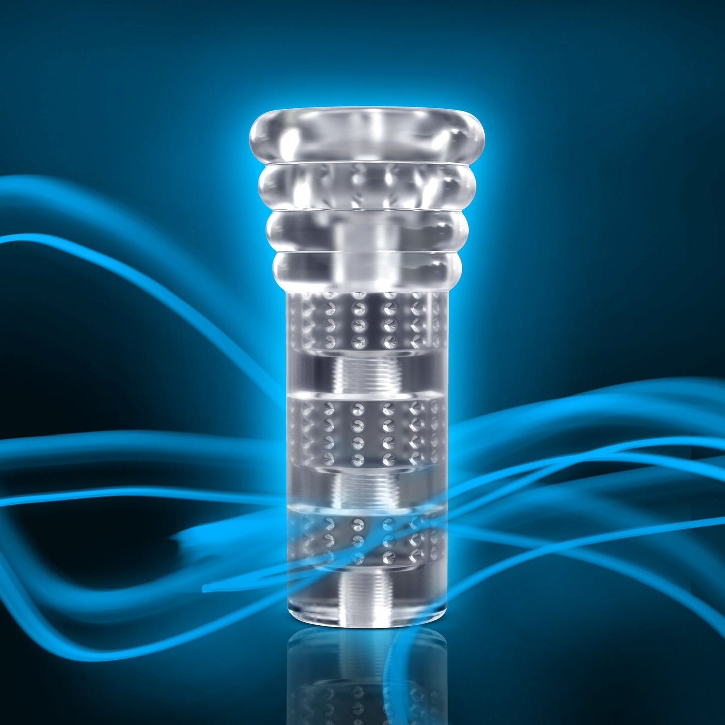 M For Men All Nighter Soft Wet Clear Male Masturbation Sleeve