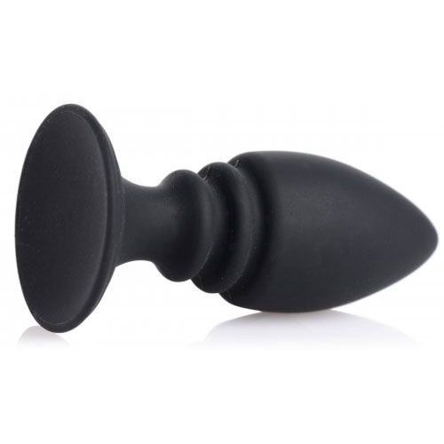 Strict Male Cock Ring Harness With Silicone Plug