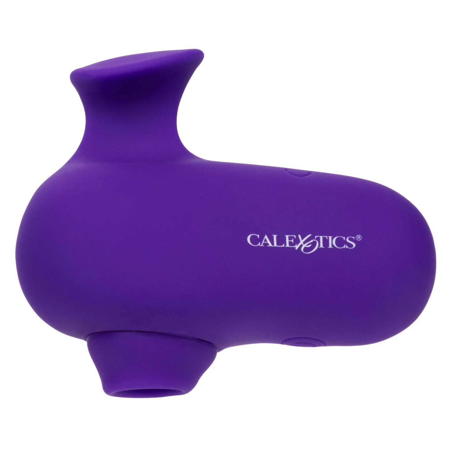 Neon Vibes The Kissing Vibe Purple Silicone Handheld Massager with 10 Functions and Rechargeable