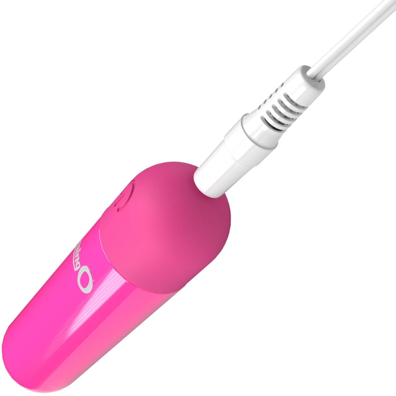 Rechargeable Bullet Vibrator (Pink) – Waterproof 3-Speed Body-Safe ABS Material Vibrator