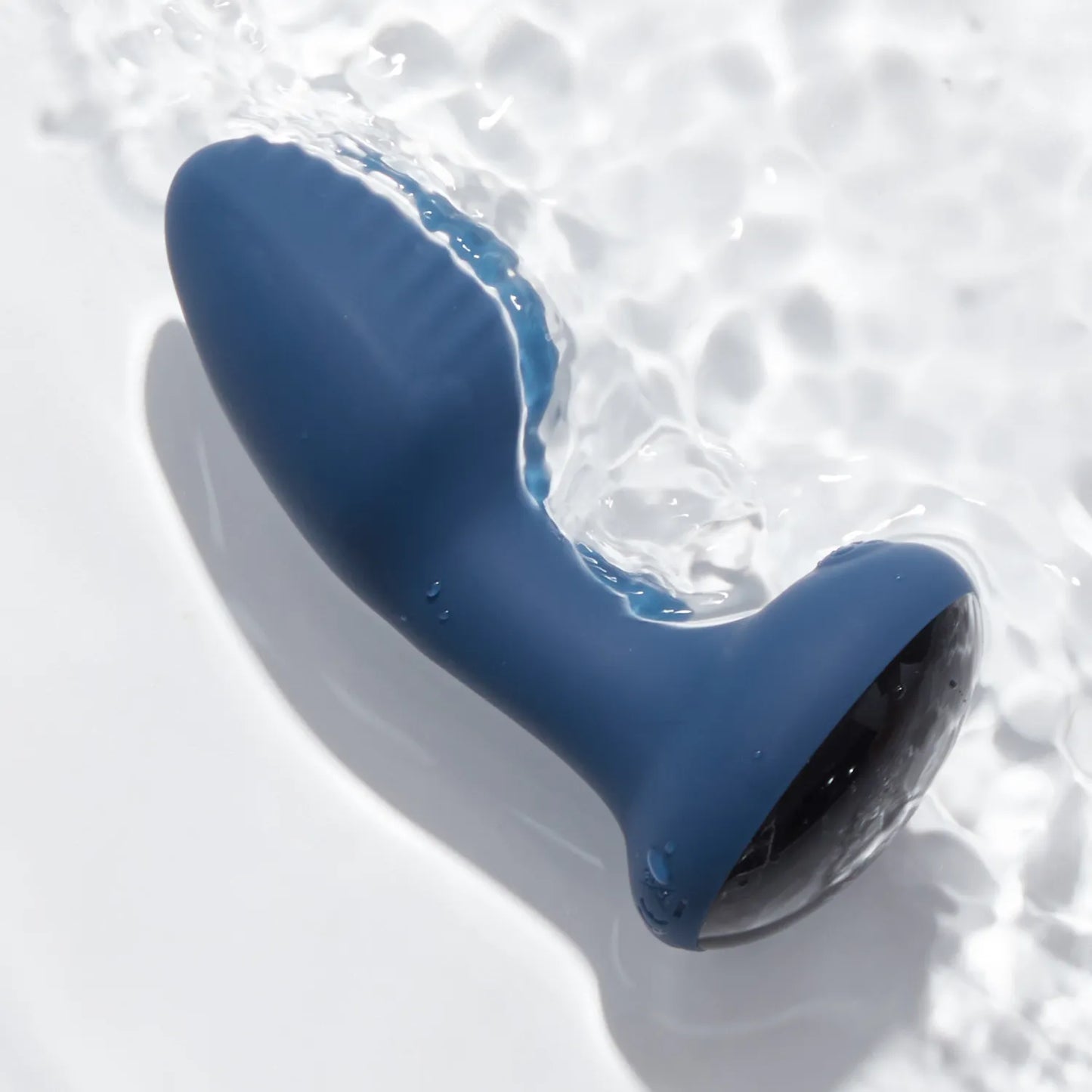 Frenzy (Blue) – App-Controlled Waterproof Rotating Anal Vibrator 4.17cm