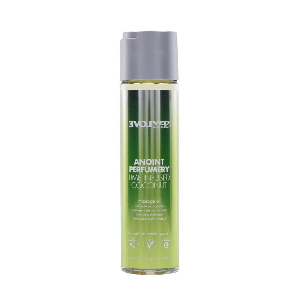 Evolved Anoint Perfumery (Lime Infused Coconut) – 120ml Massage Oil