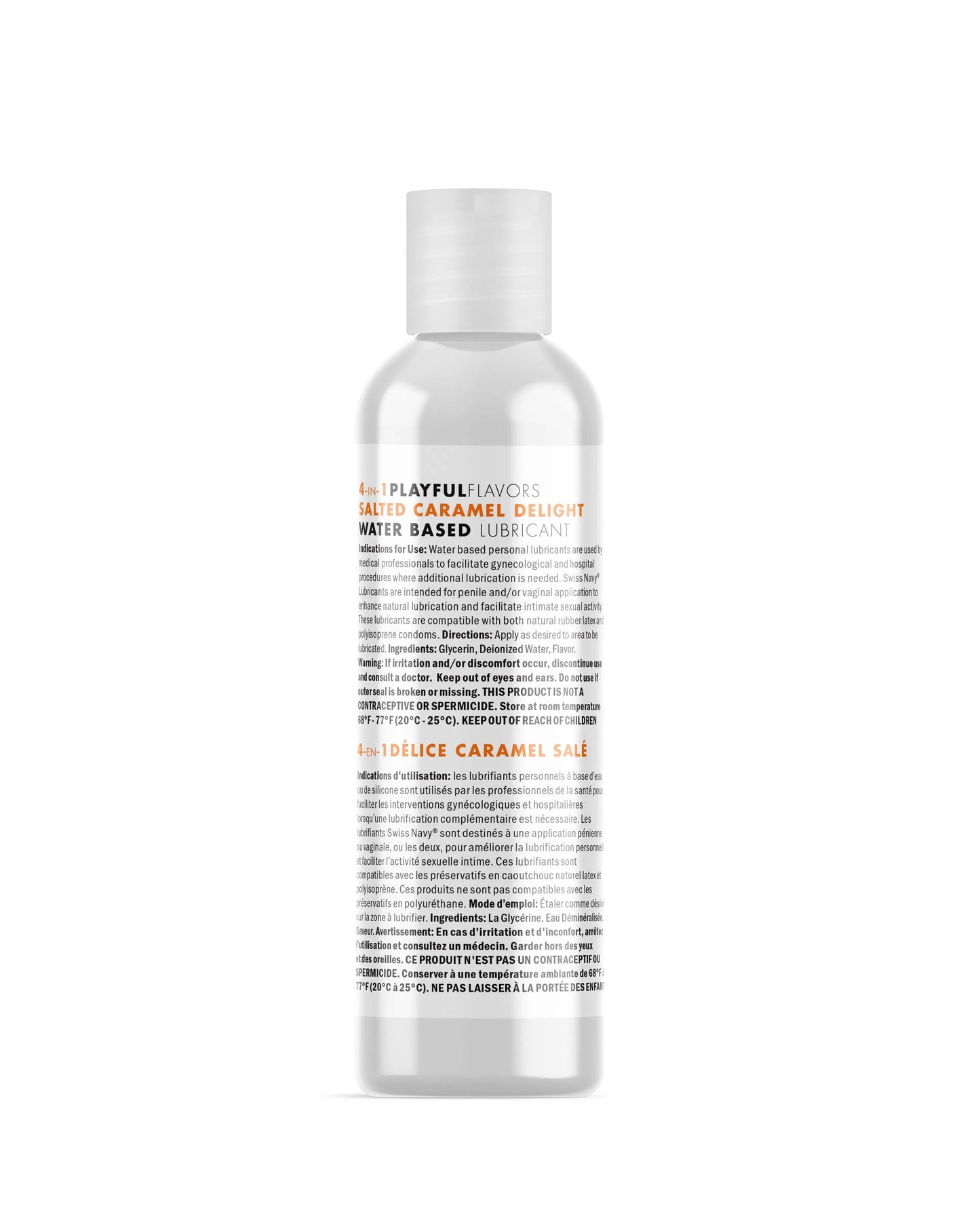 Swiss Navy Playful Flavors Salted Caramel Delight – 1 Fl Oz Lubricant