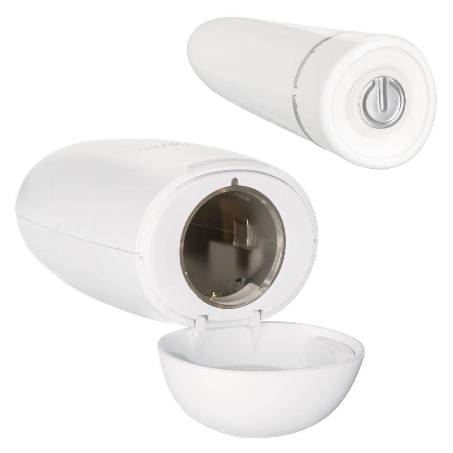 My Pod White Wireless Massager with UV Sanitizing Charging Case and 7 Vibration Modes