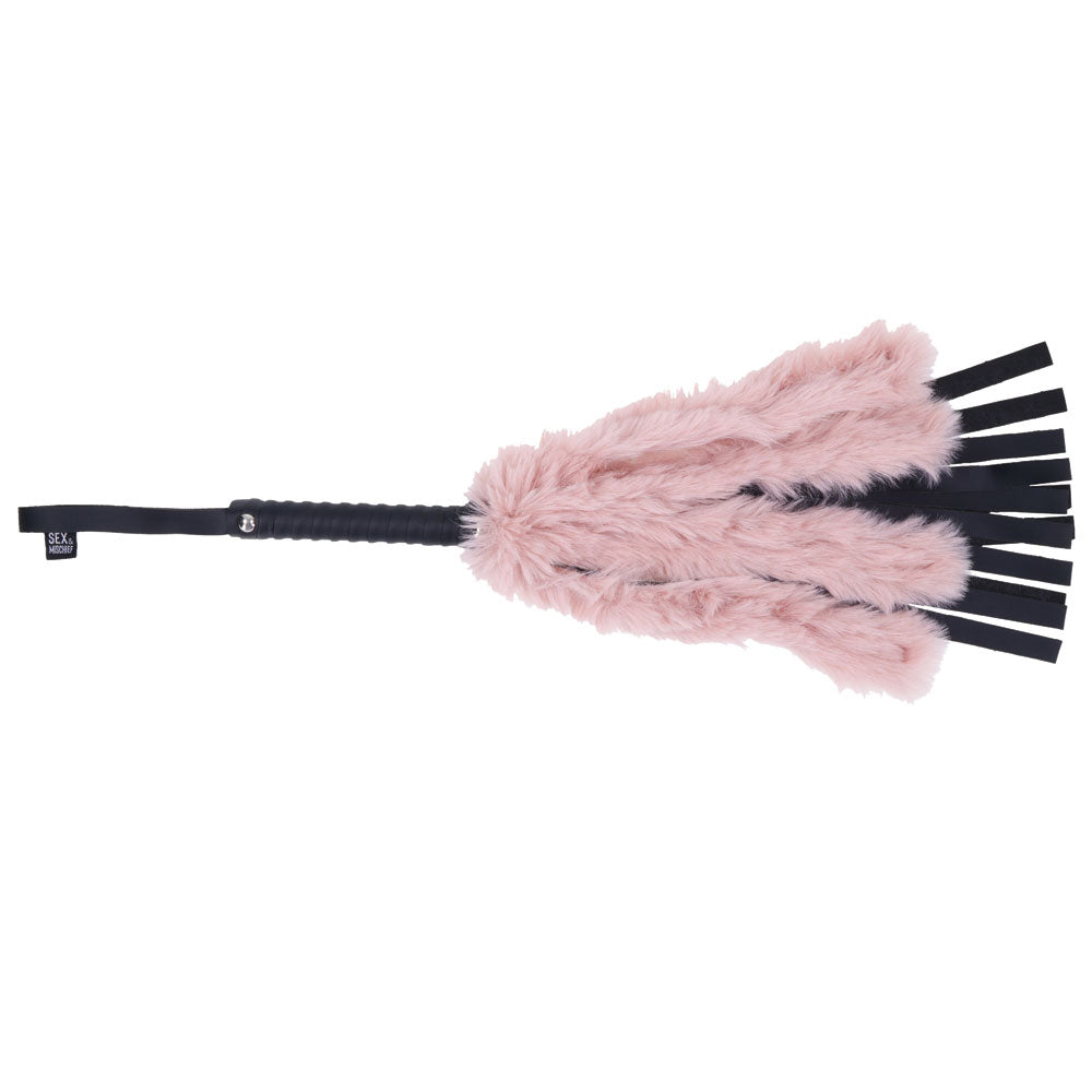 Sex & Mischief Brat Faux Fur Flogger 49.5 cm Long