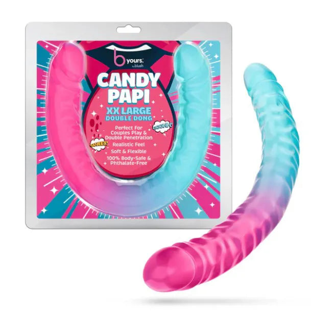 B Yours Candy Papi Sugar Stud – Flexible Double Dong Vibrator