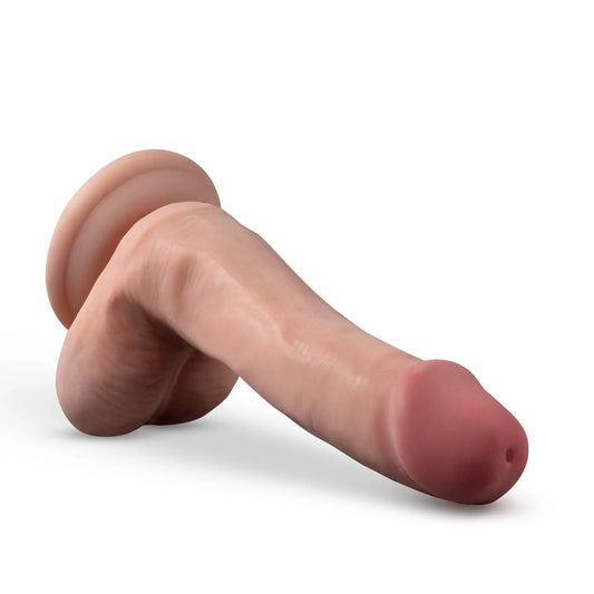 Dr. Skin Plus 6 Inch Posable Dildo with Balls