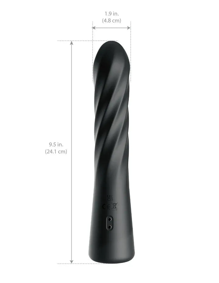Anal Fantasy Elite Twist Ecstasy – Spiral Sculpted Anal Plug