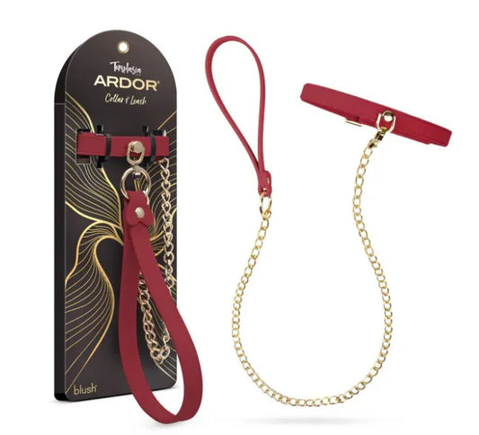 Temptasia Ardor – Adjustable Silicone Collar and Leash Set