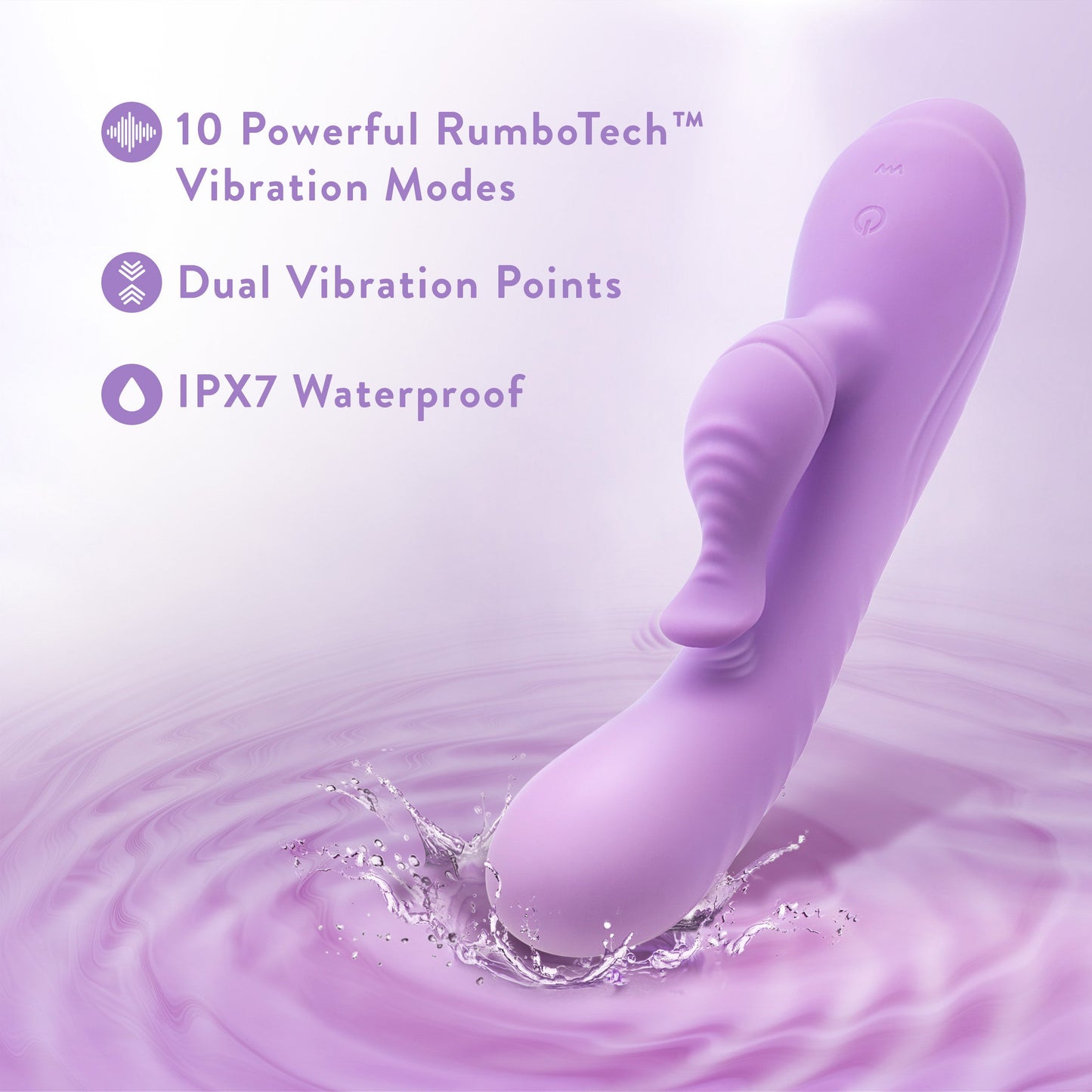Blush Evelyn – Powerful Rabbit Vibrator with Dual Stimulation