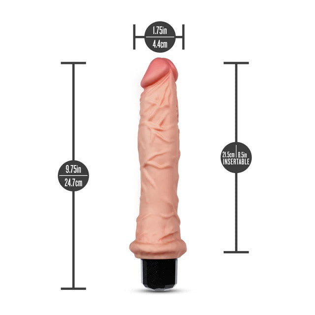 Dr. Skin Dr. Webber (Beige) – 9.75 Inch Vibrator