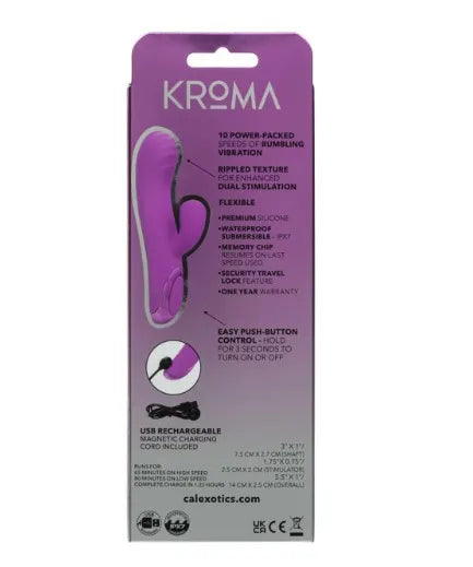 Kroma Turbo Passion – Petite Dual Stimulator > Vibrators > Ladies > Rabbit