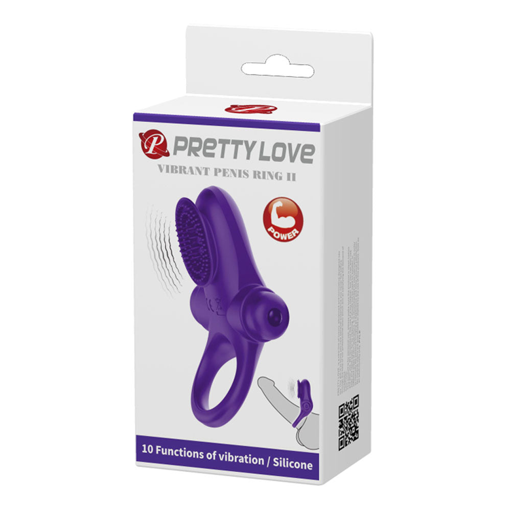 Vibrant Penis Ring II – Silicone Vibrating Penis Ring