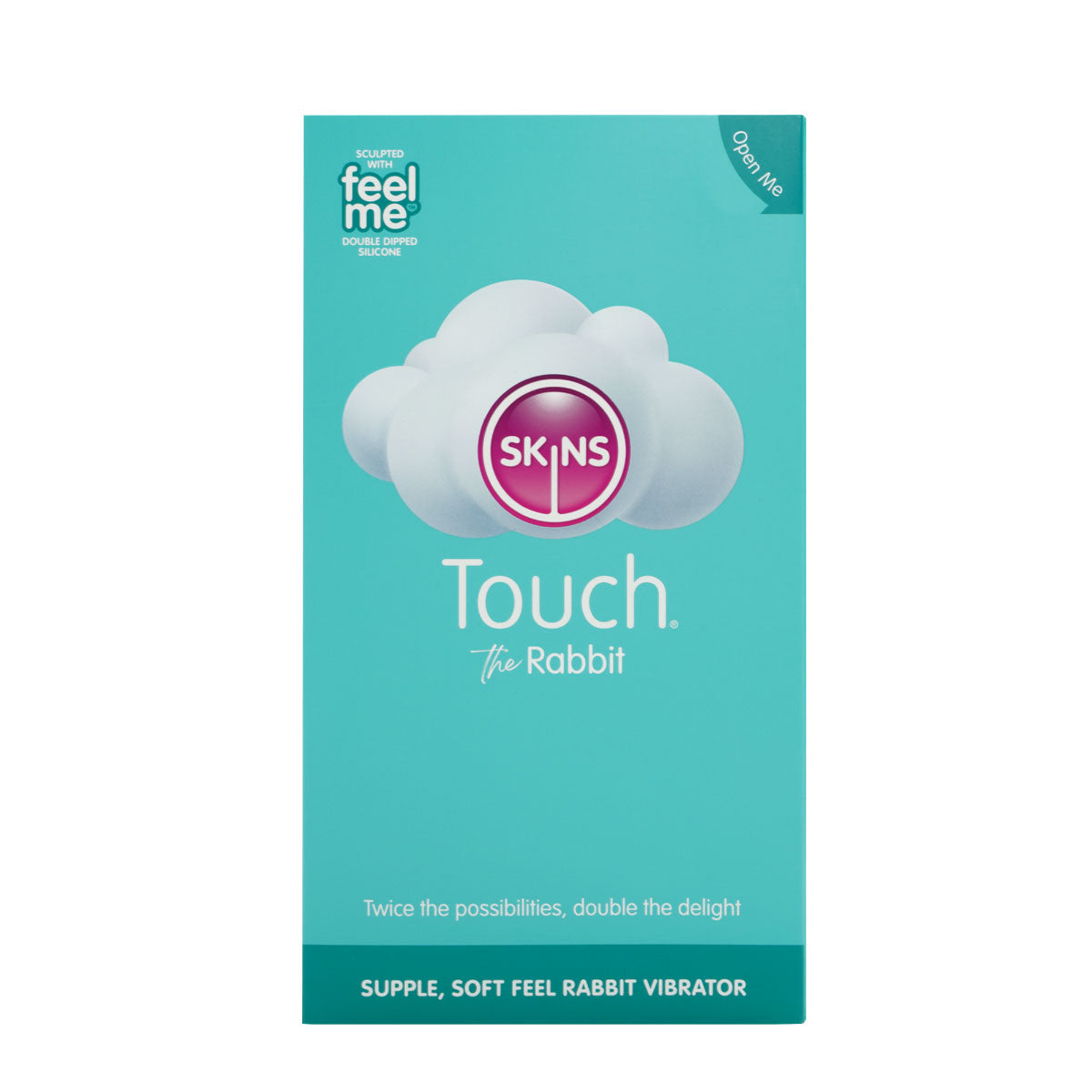 Skins Touch The Rabbit 155mm Silicone Vibrator Toy