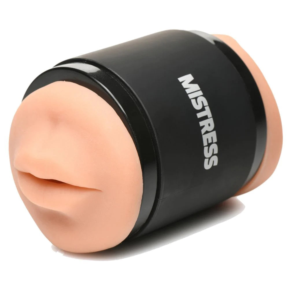 Mistress Double Shot Mini Masturbators Mouth and Pussy Medium Tone