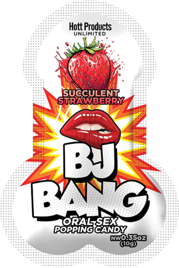 Oral Sex Popping Candy Strawberry – Edible Flavored Candy for Intimate Moments