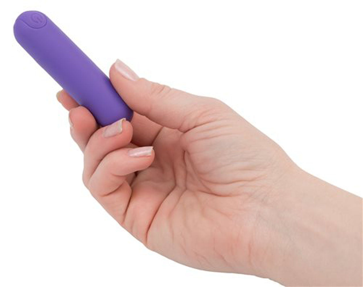 Essential 3 Inch Bullet Vibrator Purple with Storage Case and Charging Cord
