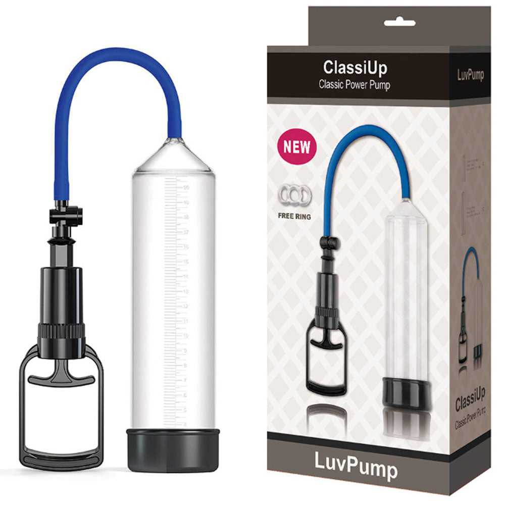 LuvPump ClassiUp Classic Power Pump Large – Penis Pump