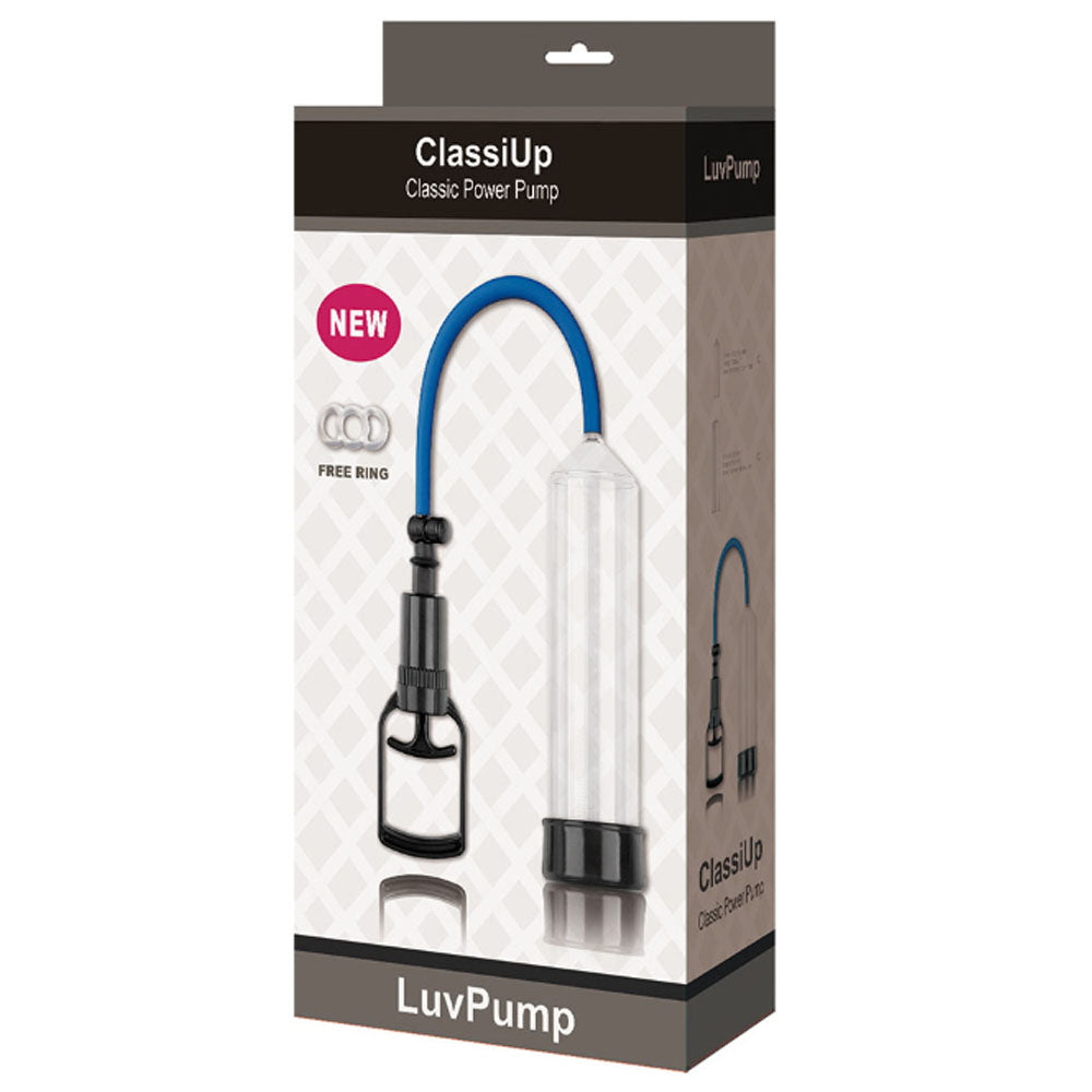 LuvPump ClassiUp Classic Power Pump Large – Penis Pump