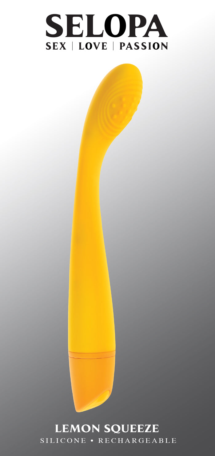 Selopa LEMON SQUEEZE Slim Vibe 18.4cm Waterproof Toy