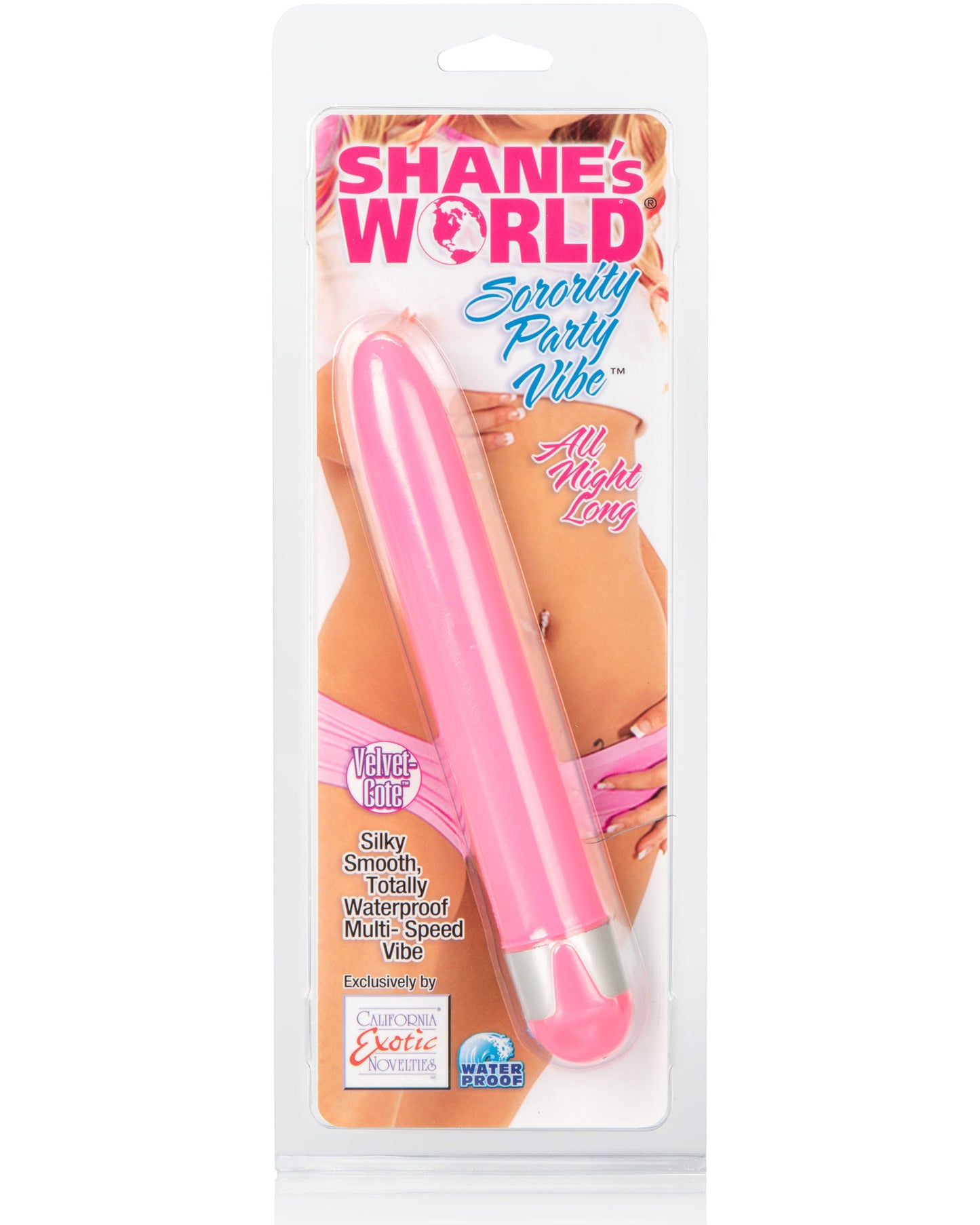 Shanes World Sorority Party Vibe Green Multi-Speed Vibrator