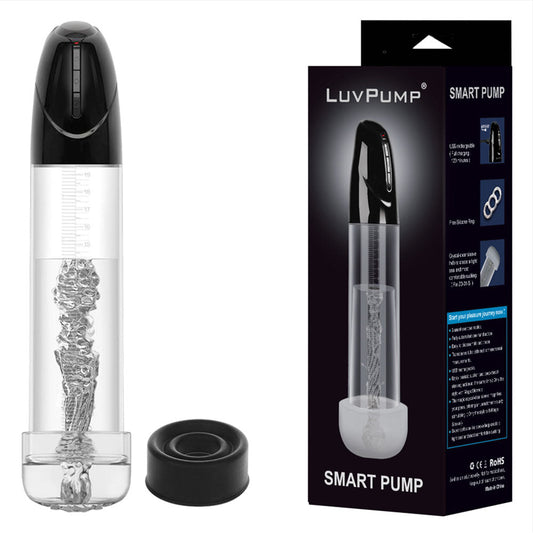 LuvPump Smart – USB Rechargeable Automatic Penis Pump and Masturbator Sleeve