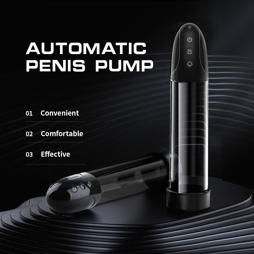 LuvPump Automatic Penis Pump – USB Rechargeable Penis Pump
