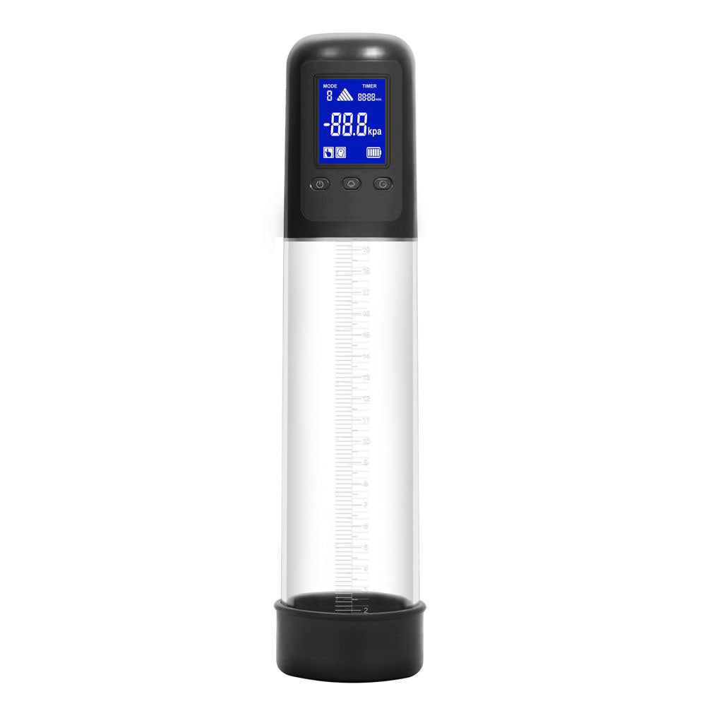 LuvPump Smart – USB Rechargeable Automatic Penis Pump with LCD Display