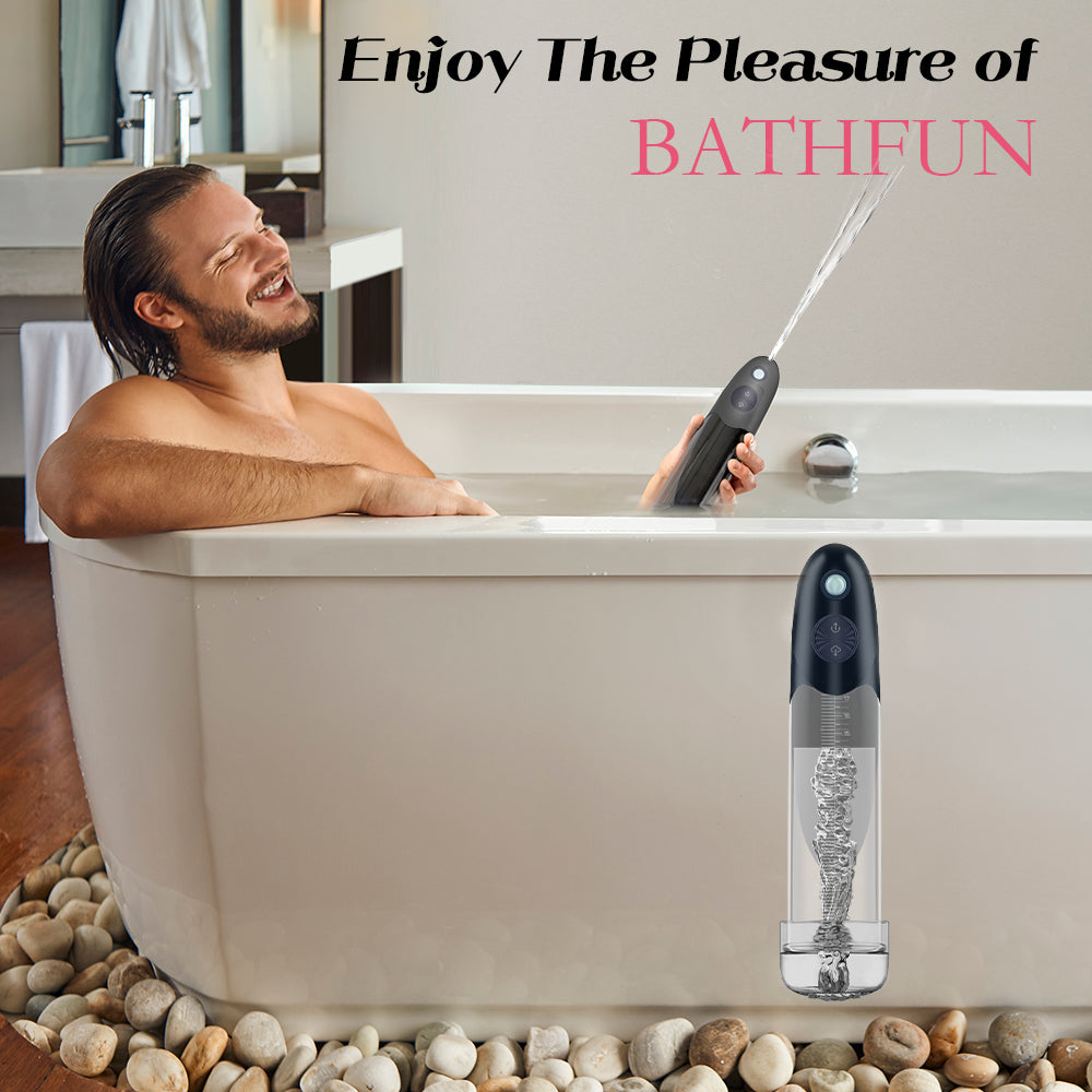 LuvPump BathFun – Waterproof USB Rechargeable Automatic Penis Pump