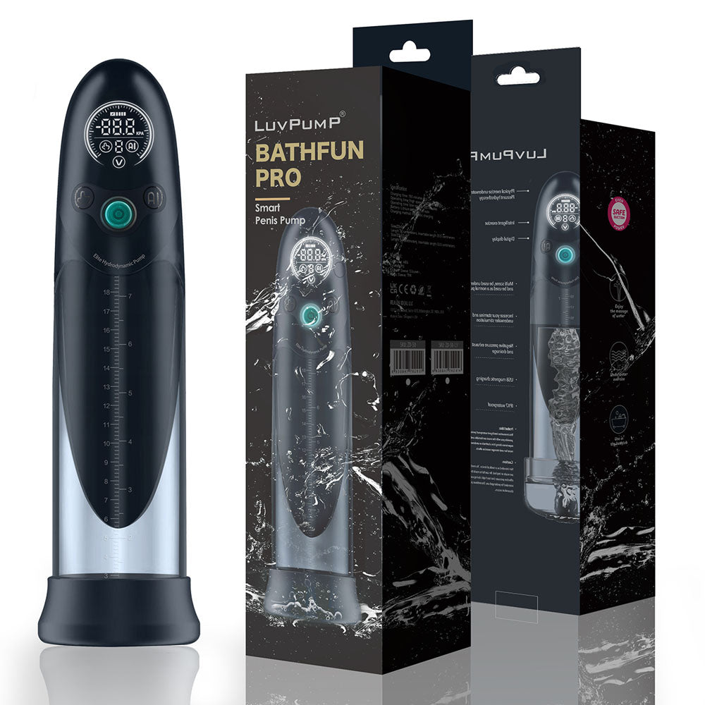 LuvPump BathFun Pro – USB Rechargeable Waterproof Automatic Penis Pump